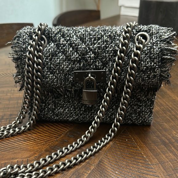 Kurt Geiger mini Tweed bag - Picture 2 of 8